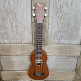 Ohana Super Soprano Long Neck SK-30M Blem All Solid Mahogany Satin Ukulele v266
