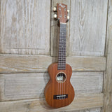 Ohana Super Soprano Long Neck SK-30M Blem All Solid Mahogany Satin Ukulele v266