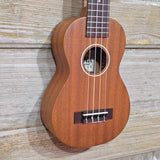 Ohana Super Soprano Long Neck SK-30M Blem All Solid Mahogany Satin Ukulele v266