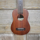 Ohana Tenor Neck Super Soprano Tenor Neck SK-30L All Solid Mahogany Ukulele v267