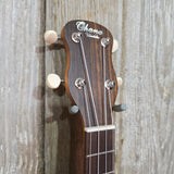 Ohana Tenor Neck Super Soprano Tenor Neck SK-30L All Solid Mahogany Ukulele v267