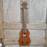 Ohana Tenor Neck Super Soprano Tenor Neck SK-30L All Solid Mahogany Ukulele v268