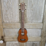 Ohana Tenor Neck Super Soprano Tenor Neck SK-30L All Solid Mahogany Ukulele v268
