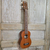 Ohana Tenor Neck Super Soprano Tenor Neck SK-30L All Solid Mahogany Ukulele v268