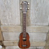 Ohana Tenor Neck Super Soprano Tenor Neck SK-30L All Solid Mahogany Ukulele v269