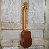 Ohana Tenor Neck Super Soprano Tenor Neck SK-30L All Solid Mahogany Ukulele v269