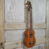 Ohana Tenor Neck Super Soprano Tenor Neck SK-30L All Solid Mahogany Ukulele v270