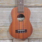 Ohana Tenor Neck Super Soprano Tenor Neck SK-30L Blem All Solid Mahogany Ukulele v271