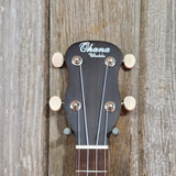 Ohana Tenor Neck Super Soprano Tenor Neck SK-30L Blem All Solid Mahogany Ukulele v271