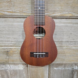 Ohana Tenor Neck Super Soprano Tenor Neck SK-30L Blem All Solid Mahogany Ukulele v272