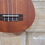 Ohana Tenor Neck Super Soprano Tenor Neck SK-30L Blem All Solid Mahogany Ukulele v272