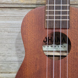 Ohana Tenor Neck Super Soprano Tenor Neck SK-30L Blem All Solid Mahogany Ukulele v272
