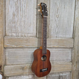 Ohana Tenor Neck Super Soprano Tenor Neck SK-30L Blem All Solid Mahogany Ukulele v272