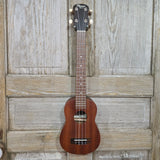 Ohana Tenor Neck Super Soprano Tenor Neck SK-30L Blem All Solid Mahogany Ukulele v273