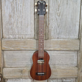 Ohana Tenor Neck Super Soprano Tenor Neck SK-30L Blem All Solid Mahogany Ukulele v273
