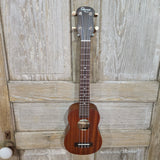 Ohana Tenor Neck Super Soprano Tenor Neck SK-30L Blem All Solid Mahogany Ukulele v274