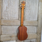 Ohana Tenor Neck Super Soprano Tenor Neck SK-30L Blem All Solid Mahogany Ukulele v274