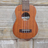 Ohana Tenor Neck Super Soprano Tenor Neck SK-30L Blem All Solid Mahogany Ukulele v275