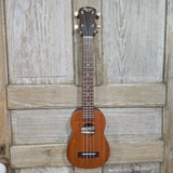 Ohana Tenor Neck Super Soprano Tenor Neck SK-30L Blem All Solid Mahogany Ukulele v275