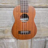 Ohana Tenor Neck Super Soprano Tenor Neck SK-30L Blem All Solid Mahogany Ukulele v275