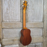 Ohana Tenor Neck Super Soprano Tenor Neck SK-30L Blem All Solid Mahogany Ukulele v276