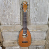 Ohana Concert Pineapple PKC-50G Blem All Solid Cedar / Mahogany Ukulele v277