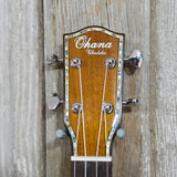 Ohana Concert Pineapple PKC-50G Blem All Solid Cedar / Mahogany Ukulele v277