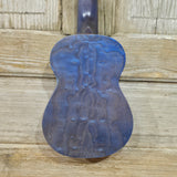 Ohana Soprano SK-15WBL Steel Blue Laminate Willow Ukulele v285