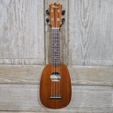 Ohana Sopranino Tiny Pineapple TPK-25G All Solid Mahogany Ukulele v287
