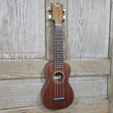 Ohana Soprano SK-35 All Solid Mahogany Matte Geared Tuners Ukulele v289