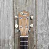 Ohana Soprano SK-35 All Solid Mahogany Matte Geared Tuners Ukulele v289