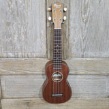 Ohana Soprano SK-35 All Solid Mahogany Matte Geared Tuners Ukulele v289
