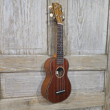 Ohana Soprano SK-35 All Solid Mahogany Matte Geared Tuners Ukulele v289