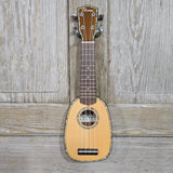 Ohana Pineapple Sopranissimo TTPK-70G All Solid Spruce / Mahogany Teenie Tiny Ukulele v290