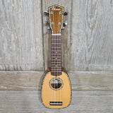 Ohana Pineapple Sopranissimo TTPK-70G All Solid Spruce / Mahogany Teenie Tiny Ukulele v290