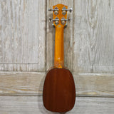 Ohana Pineapple Sopranissimo TTPK-70G All Solid Spruce / Mahogany Teenie Tiny Ukulele v290