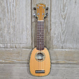 Ohana Pineapple Sopranissimo TTPK-70G All Solid Spruce / Mahogany Teenie Tiny Ukulele v291