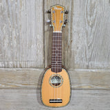 Ohana Pineapple Sopranissimo TTPK-70G All Solid Spruce / Mahogany Teenie Tiny Ukulele v291