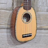 Ohana Pineapple Sopranissimo TTPK-70G All Solid Spruce / Mahogany Teenie Tiny Ukulele v291