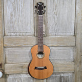 Ohana Tenor TK-55 Blem All Solid Cedar/ Rosewood Satin Comfort Edge Ukulele v296