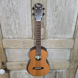 Ohana Tenor TK-55 Blem All Solid Cedar/ Rosewood Satin Comfort Edge Ukulele v296