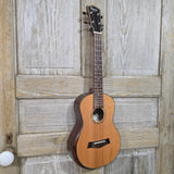 Ohana Tenor TK-55 Blem All Solid Cedar/ Rosewood Satin Comfort Edge Ukulele v296
