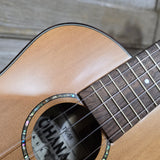 Ohana Tenor TK-55 Blem All Solid Cedar/ Rosewood Satin Comfort Edge Ukulele v296