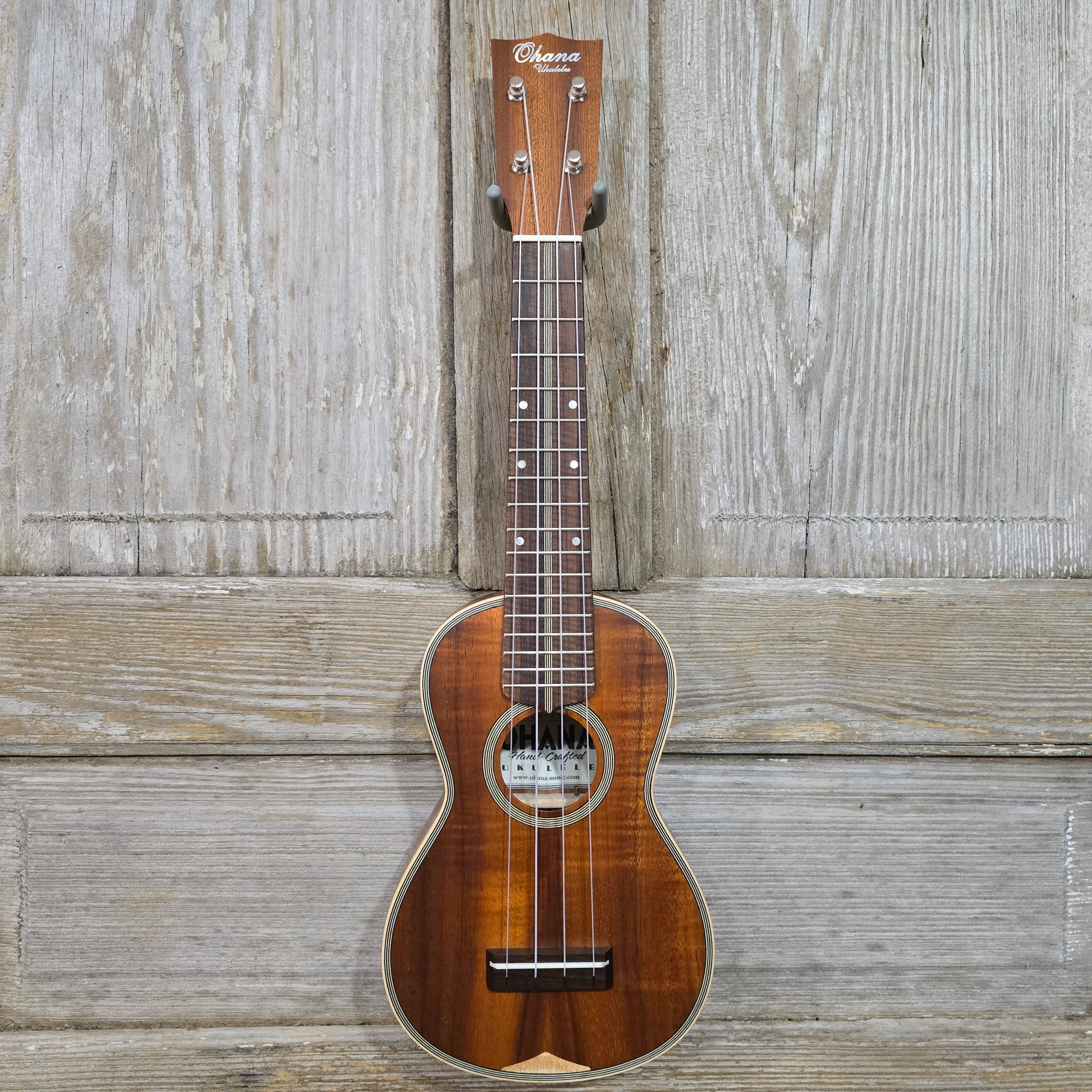 OHANA Ohana Soprano SK-490 All Solid Premium Koa Vintage Martin 3M-Style