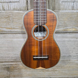 Ohana Soprano SK-490 All Solid Premium Koa Vintage Martin 3M-Style Ukulele with Hard Case v301