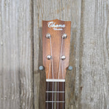 Ohana Soprano SK-490 All Solid Premium Koa Vintage Martin 3M-Style Ukulele with Hard Case v301