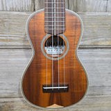 Ohana Soprano SK-490 All Solid Premium Koa Vintage Martin 3M-Style Ukulele with Hard Case v301