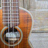 Ohana Soprano SK-490 All Solid Premium Koa Vintage Martin 3M-Style Ukulele with Hard Case v301