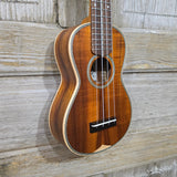 Ohana Soprano SK-490 All Solid Premium Koa Vintage Martin 3M-Style Ukulele with Hard Case v301
