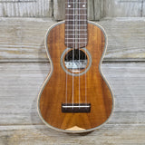 Ohana Soprano SK-390 All Solid Koa Vintage Martin 3M-Style Ukulele with Hard Case v302